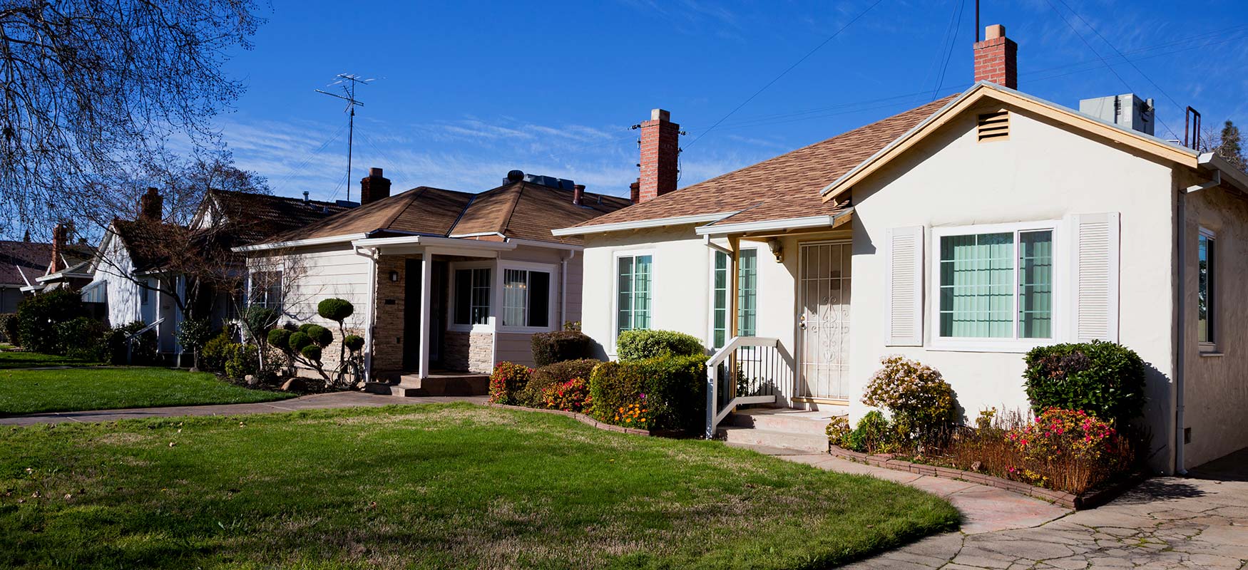 House With Broken Driveway Photo